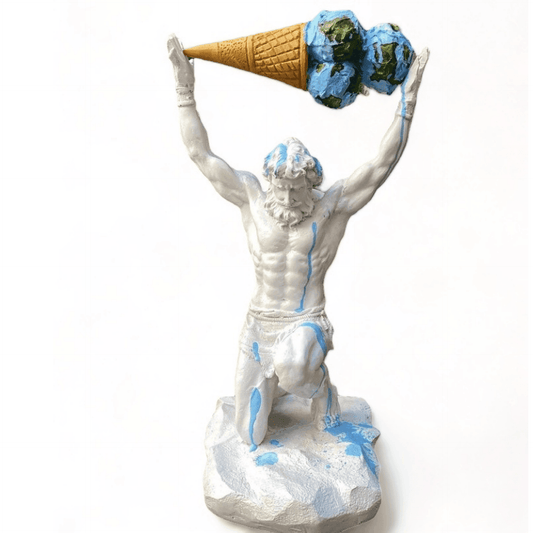 Atlas-Ice Cream Statue - vinterro