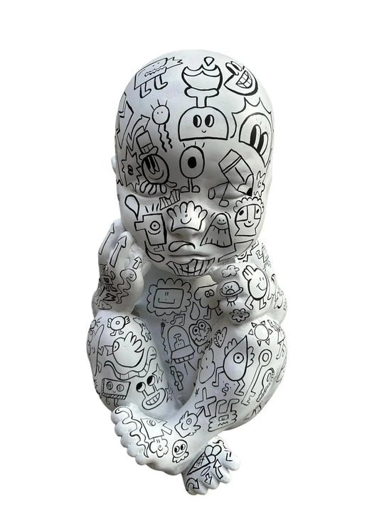 Doodle Baby Sculpture - vinterro