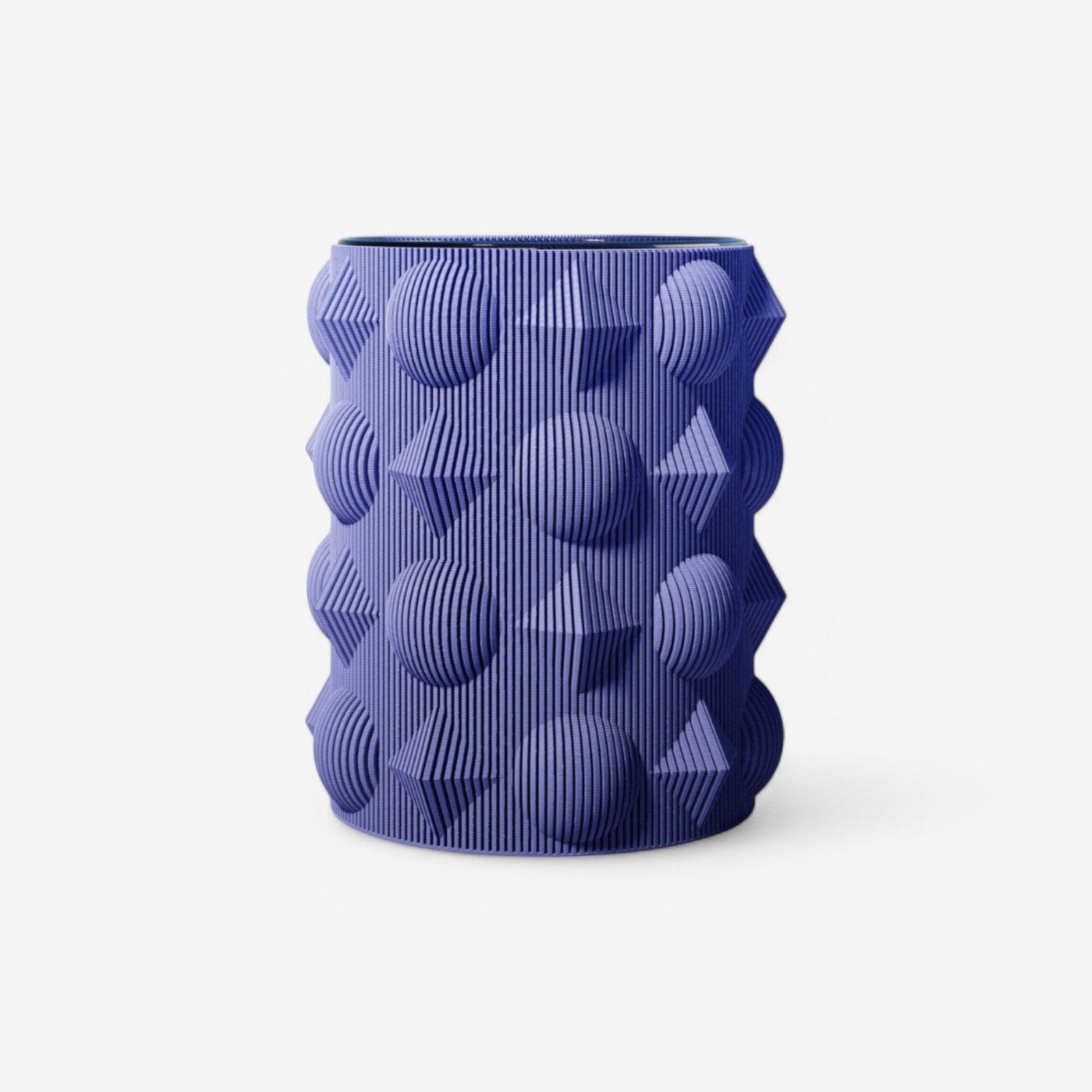 3D Baskı Vazo - Prisma - vinterro