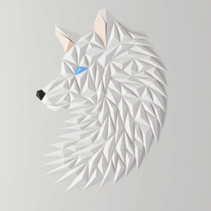 Geometric Wolf - vinterro
