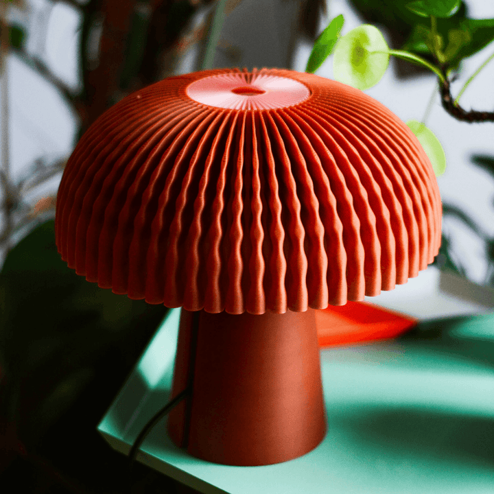 Orange Table Lamp - vinterro