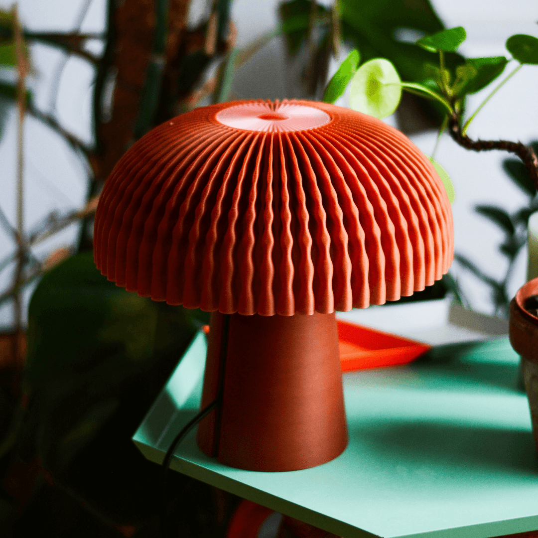 Orange Table Lamp - vinterro