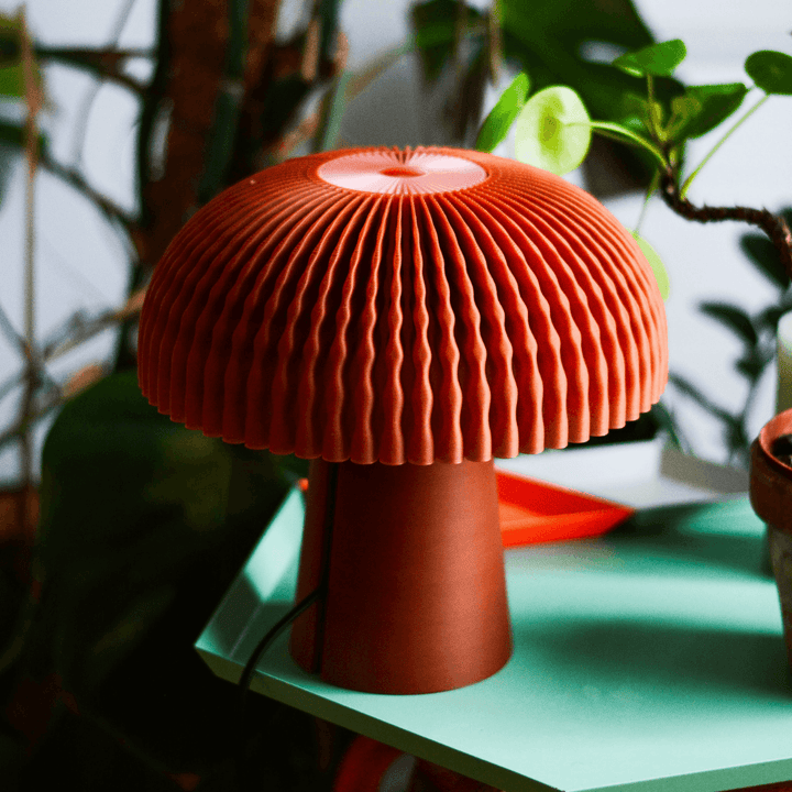 Orange Table Lamp - vinterro