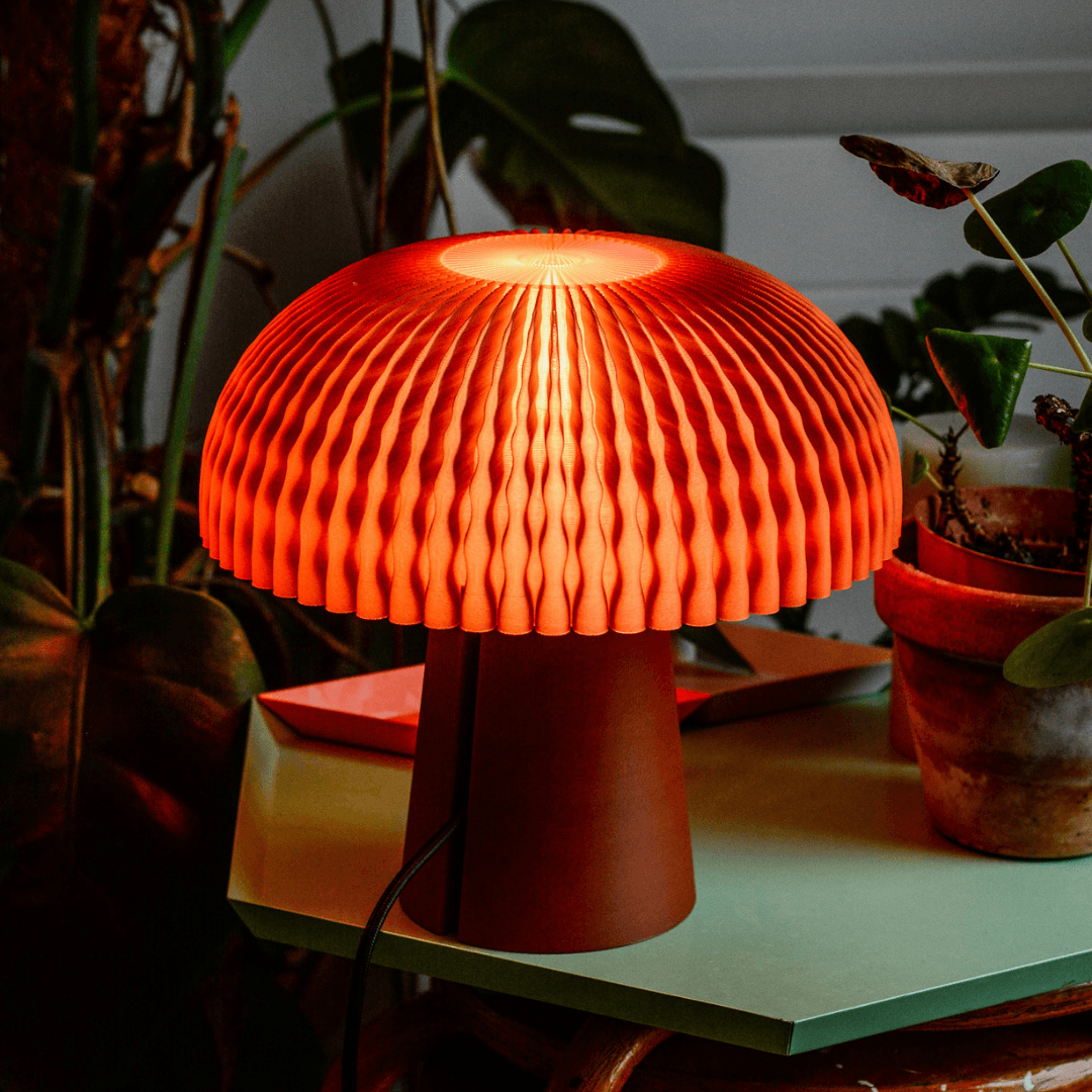 Orange Table Lamp - vinterro