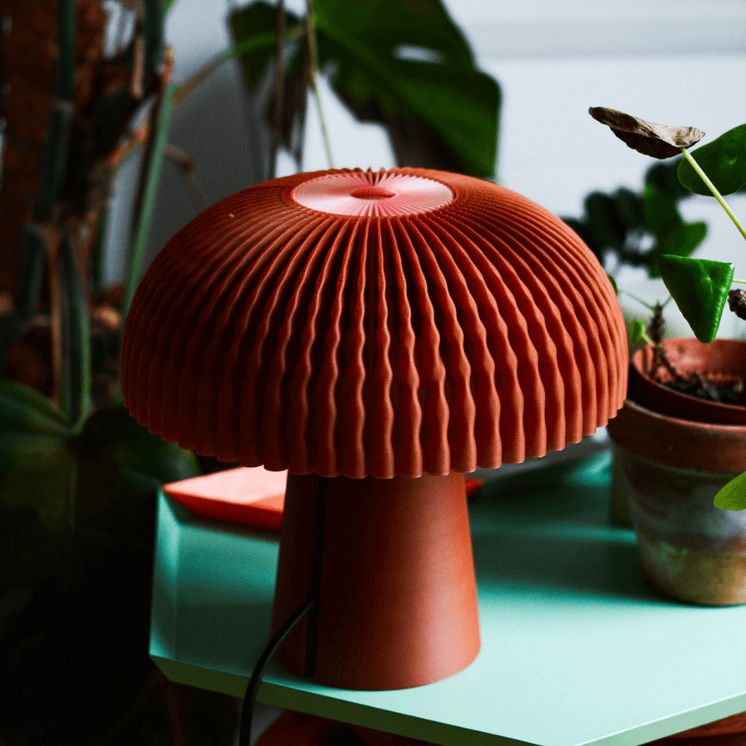 Orange Table Lamp - vinterro