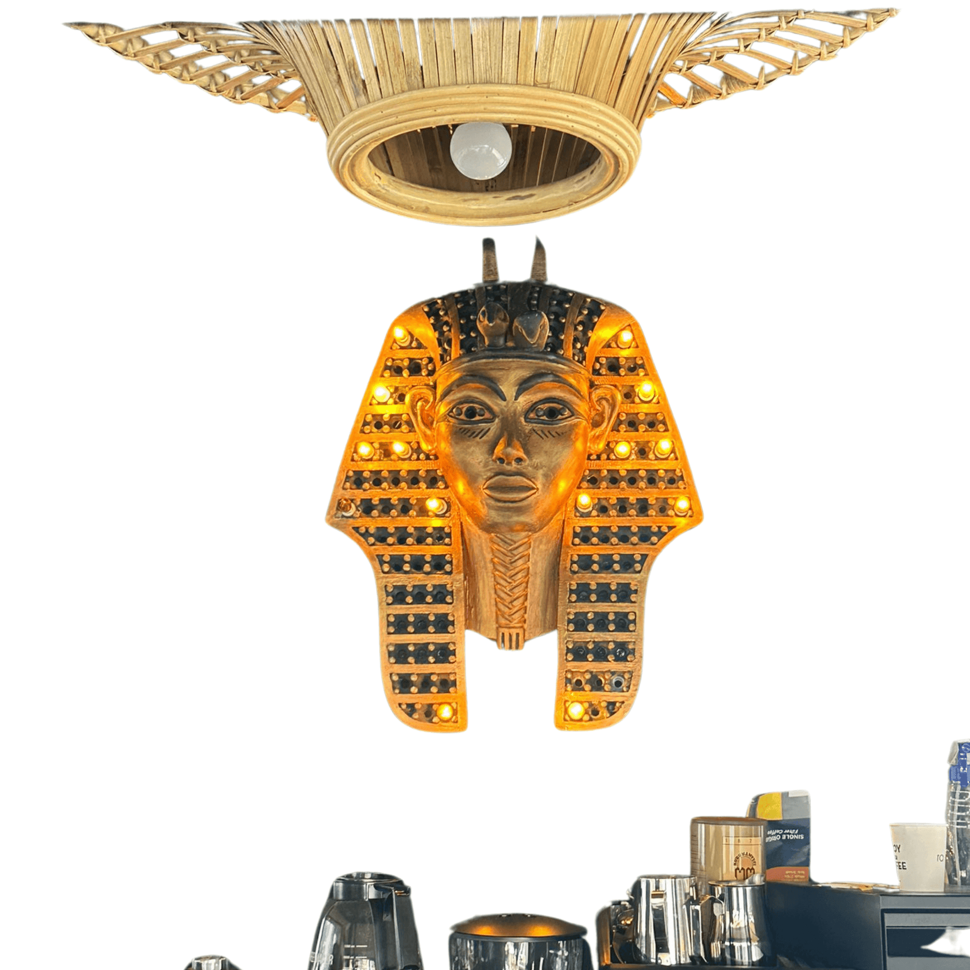 Tutankhamun Wall Statue - vinterro