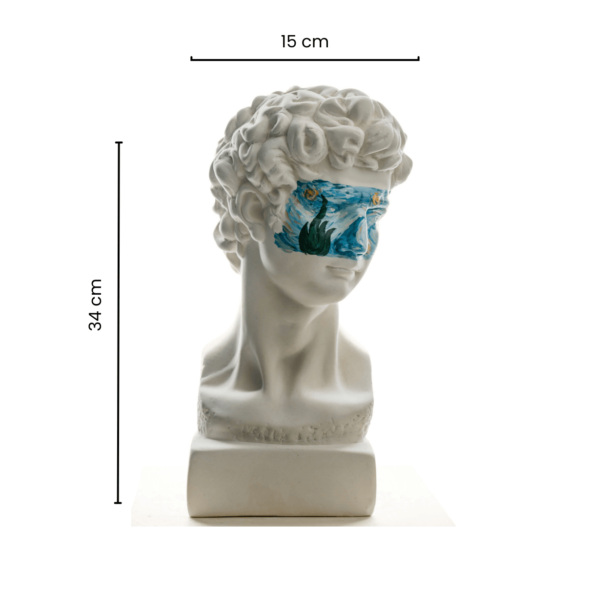 David Starry Night Sculpture - vinterro