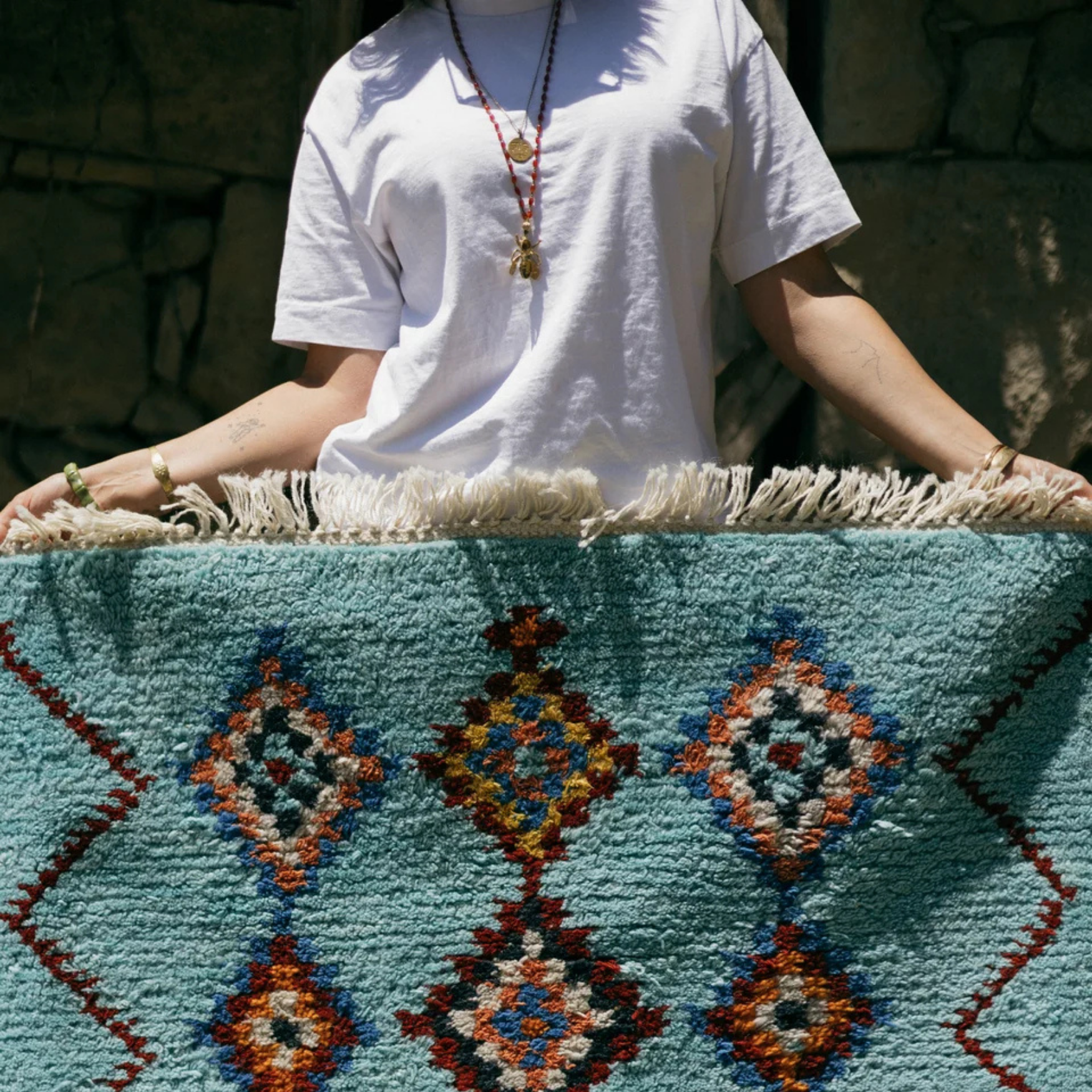 Amulet El Dokuma Halı - vinterro