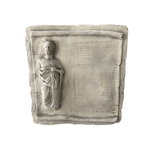 Hipokrat Yemini Tablet Heykel - vinterro