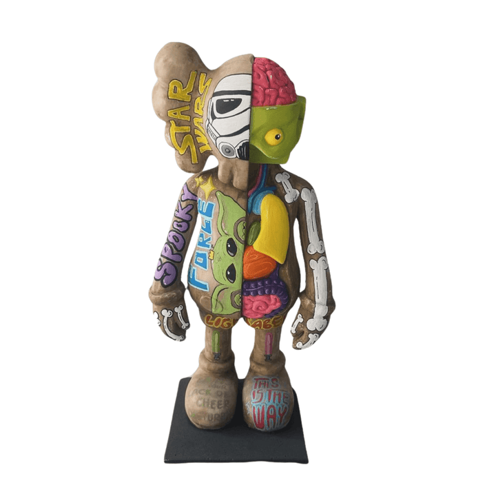 Pop Art Organ Kaws – 4 Heykel - vinterro