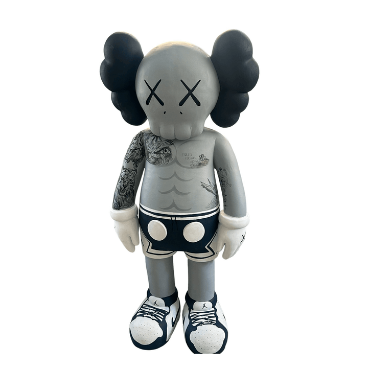 Design Kaws Tattoo Heykel - vinterro
