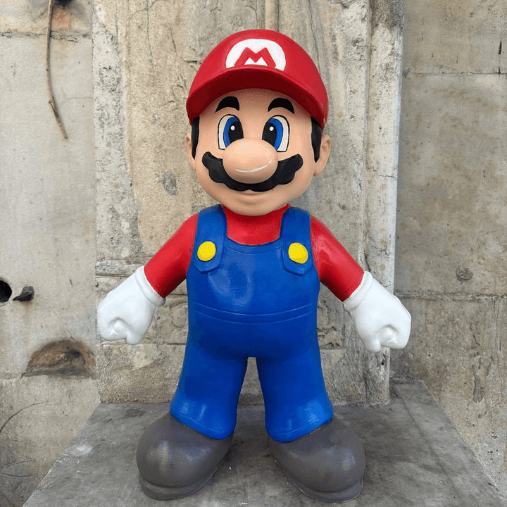 Super Mario Heykel - vinterro