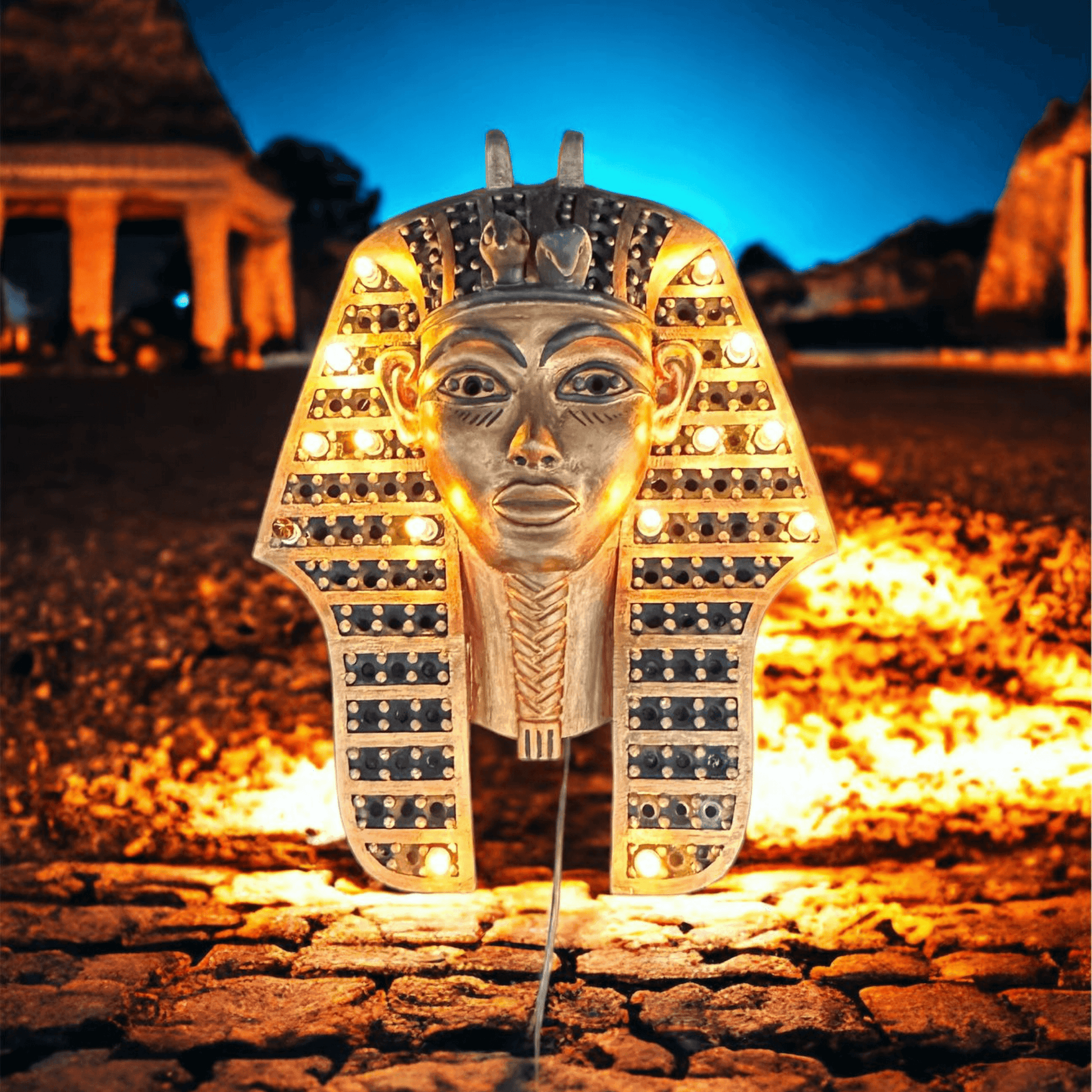 Tutankhamun Wall Statue - vinterro