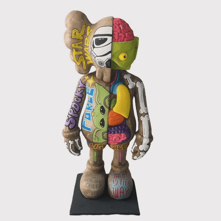 Pop Art Organ Kaws – 4 Heykel - vinterro
