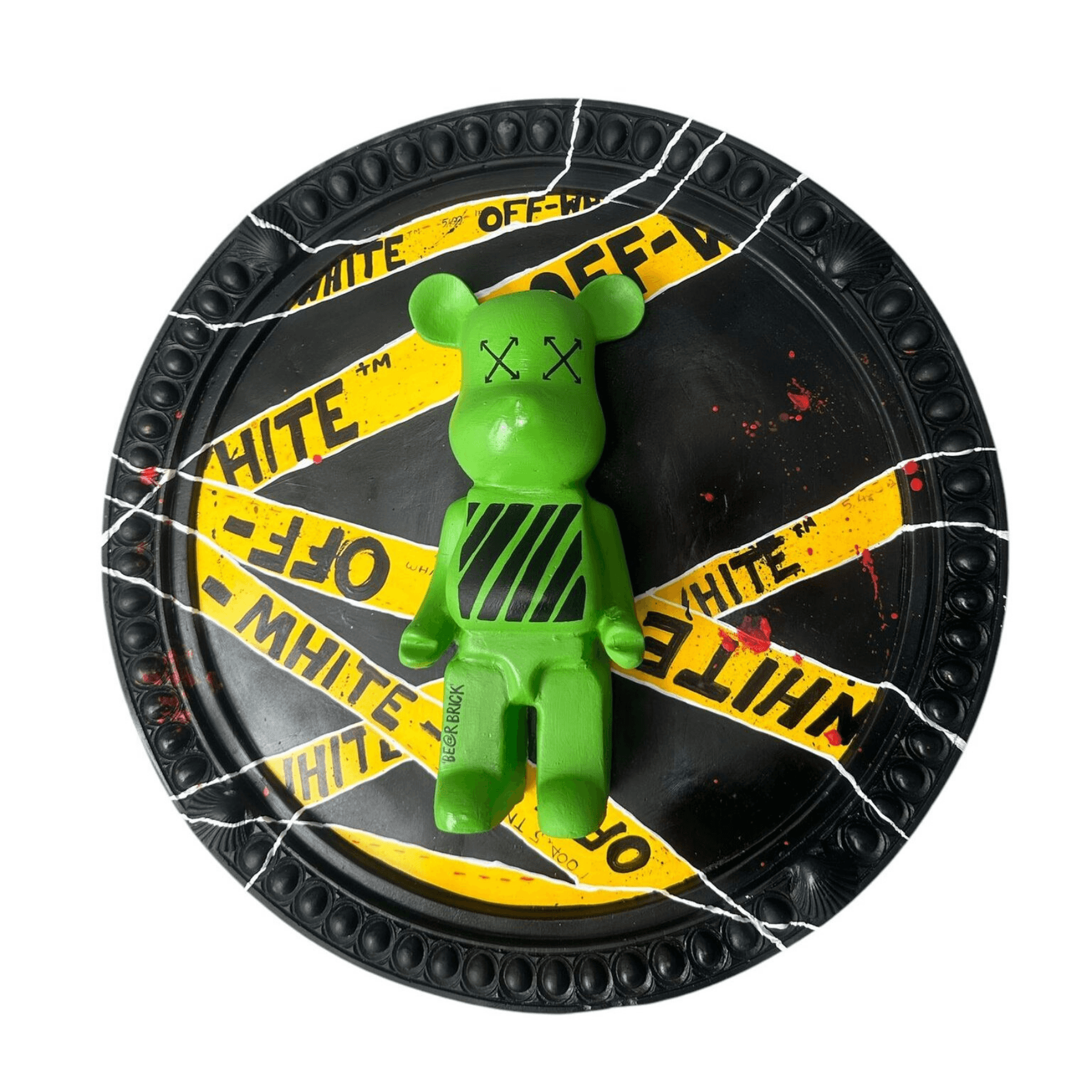 Bearbrick Rölyef Tablo Heykel - vinterro