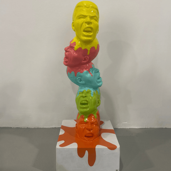 Design Melting Heads Sculpture - vinterro