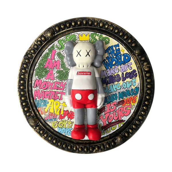 Kaws Rölyef Tablo Heykel - vinterro