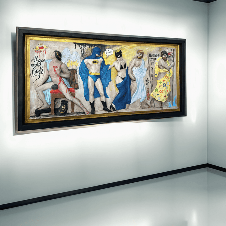 Design Pop Art Rölyef - vinterro