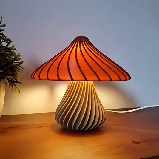 Mantar Form Masa Aydınlatması