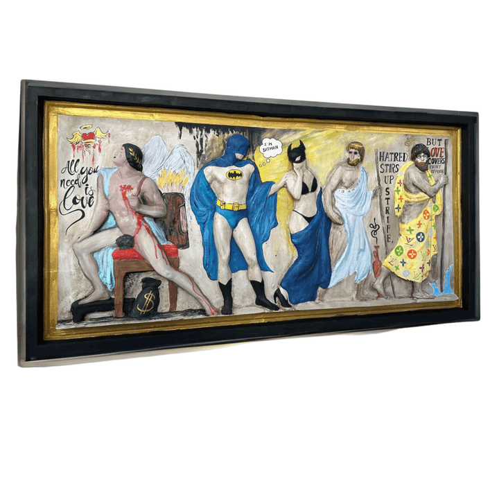 Design Pop Art Rölyef - vinterro