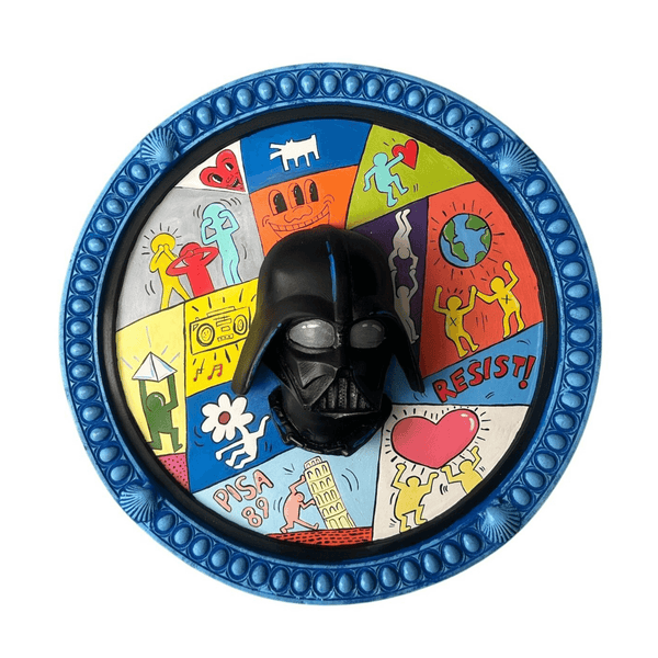 Darth Vader Rölyef Tablo Heykel - vinterro
