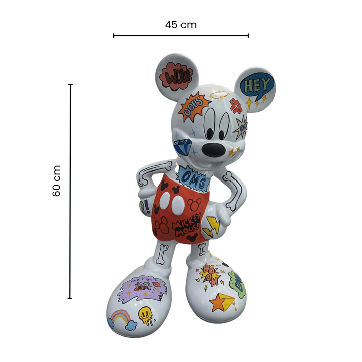 Pop Art Mickey Heykel - vinterro