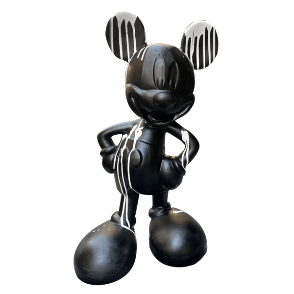 Design Mickey Sculpture Black - vinterro