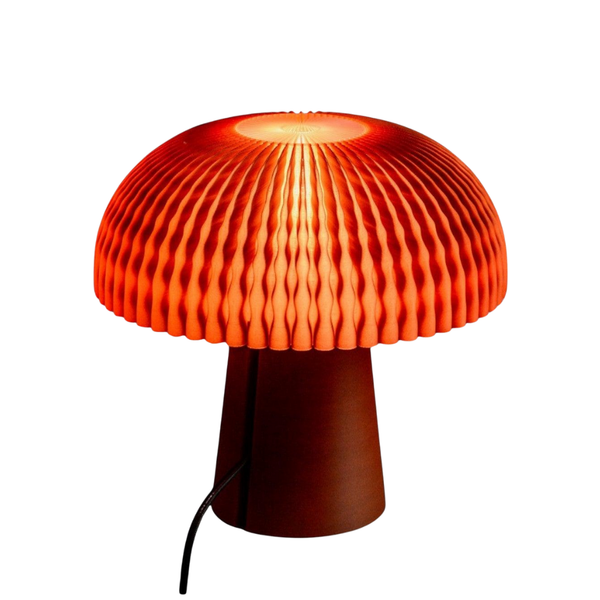 Orange Table Lamp