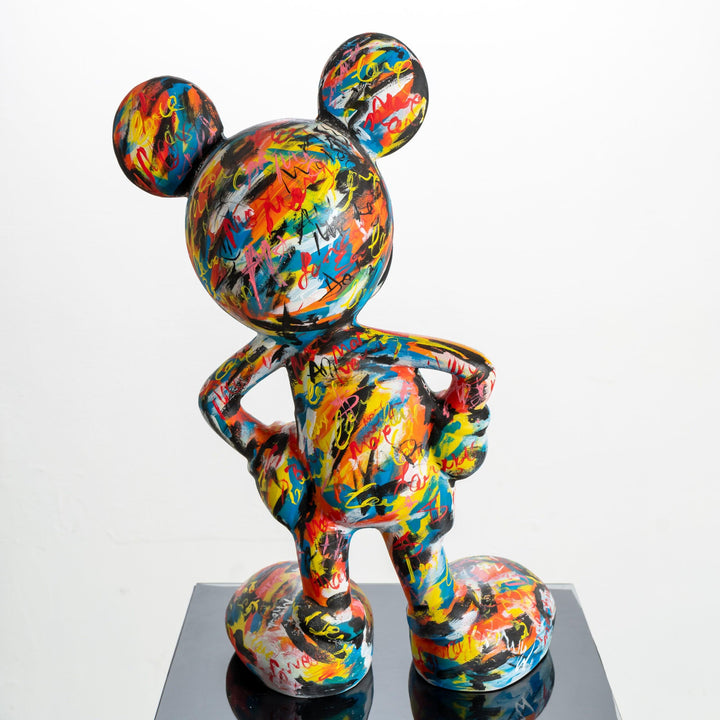 Design Mickey Basquiat Sculpture II - vinterro