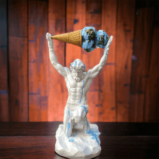 Atlas-Ice Cream Statue - vinterro