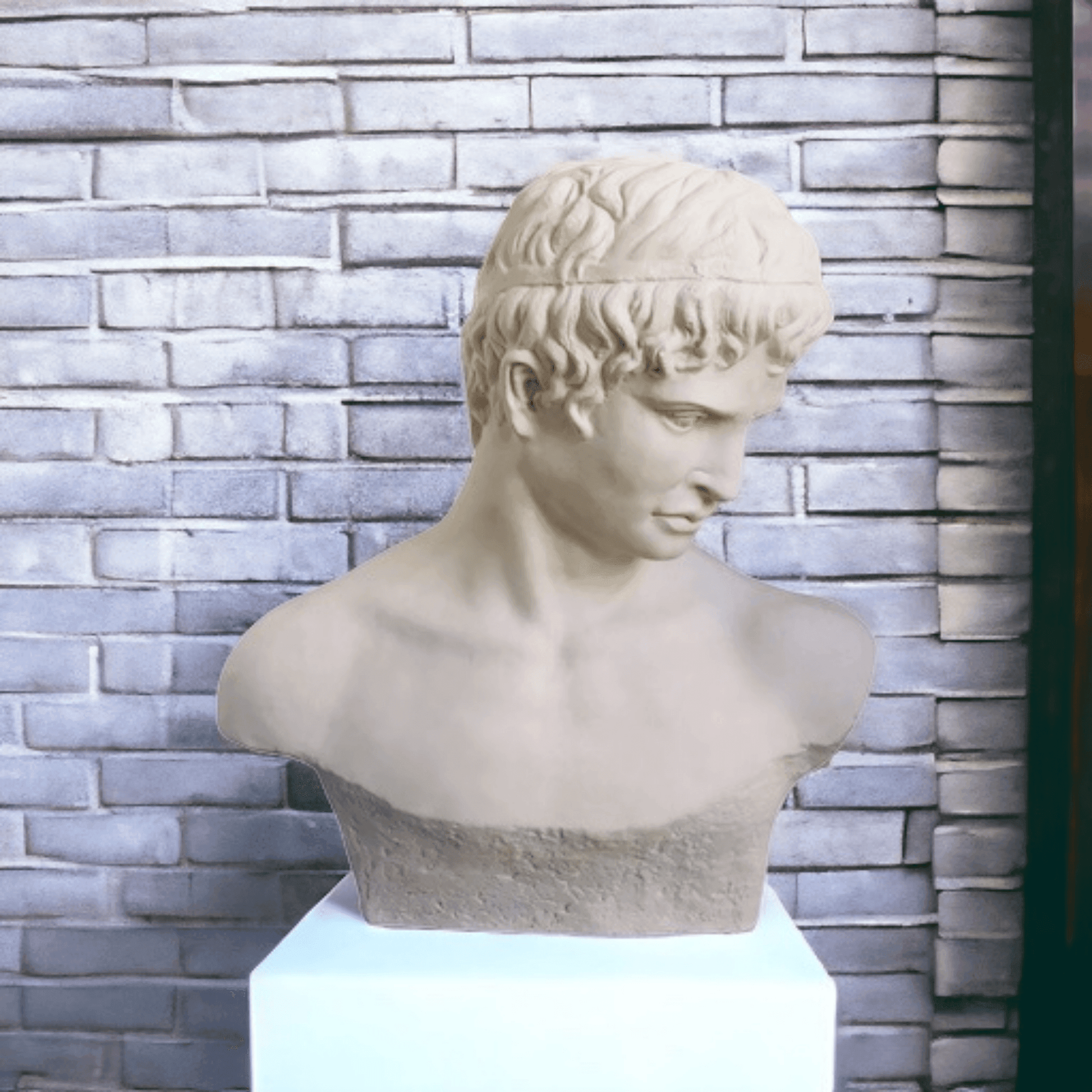 Atticus Büst Heykel - vinterro