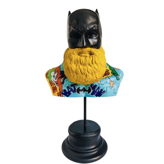 Batman and Hercules pop art sculpture - 2 - vinterro