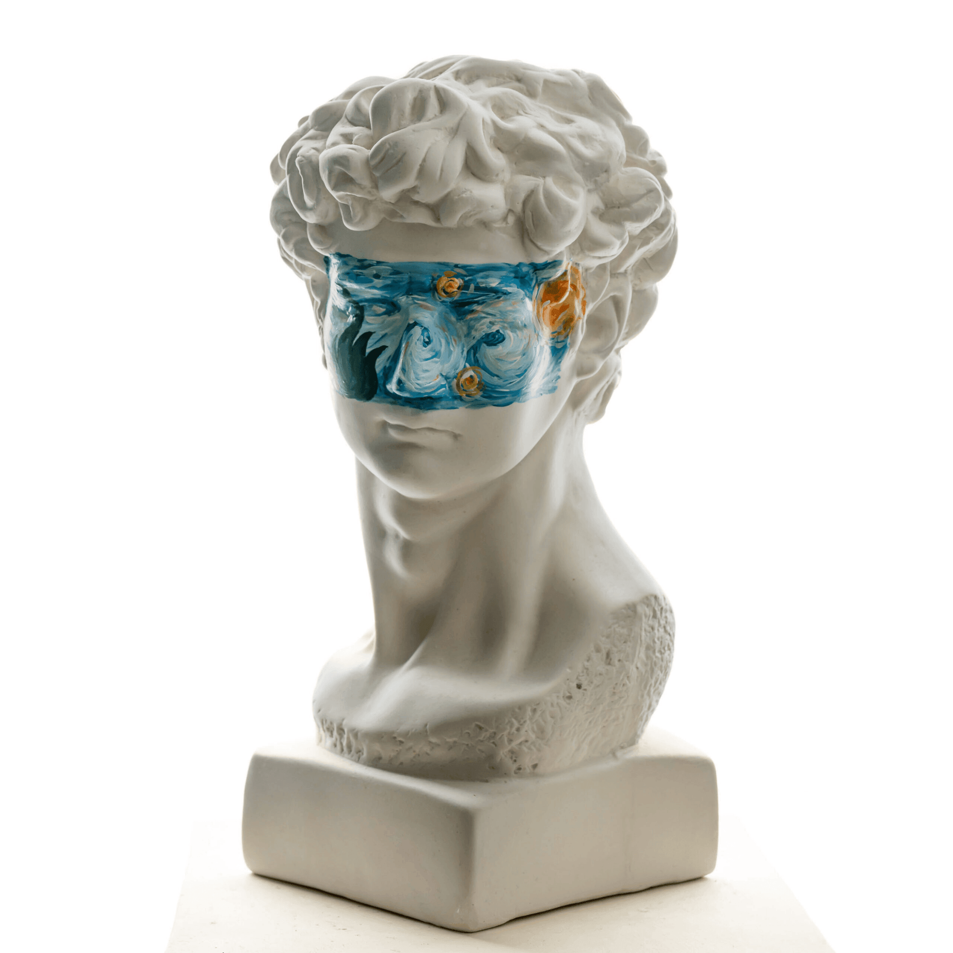 David Starry Night Sculpture - vinterro