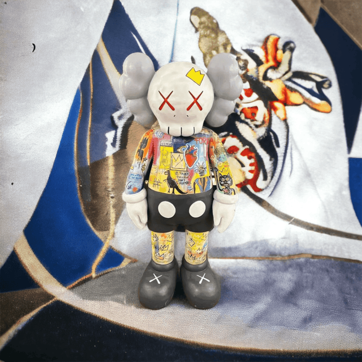 Design Basquiat Kaws Sculpture - vinterro