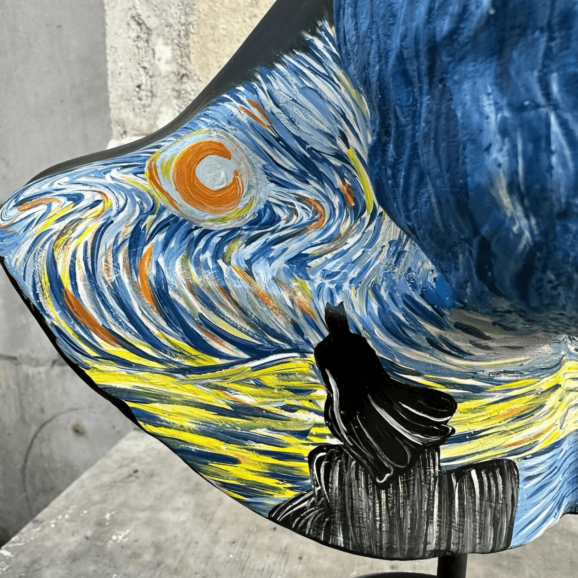 Design Batman & Hercules Starry Night Sculpture - vinterro