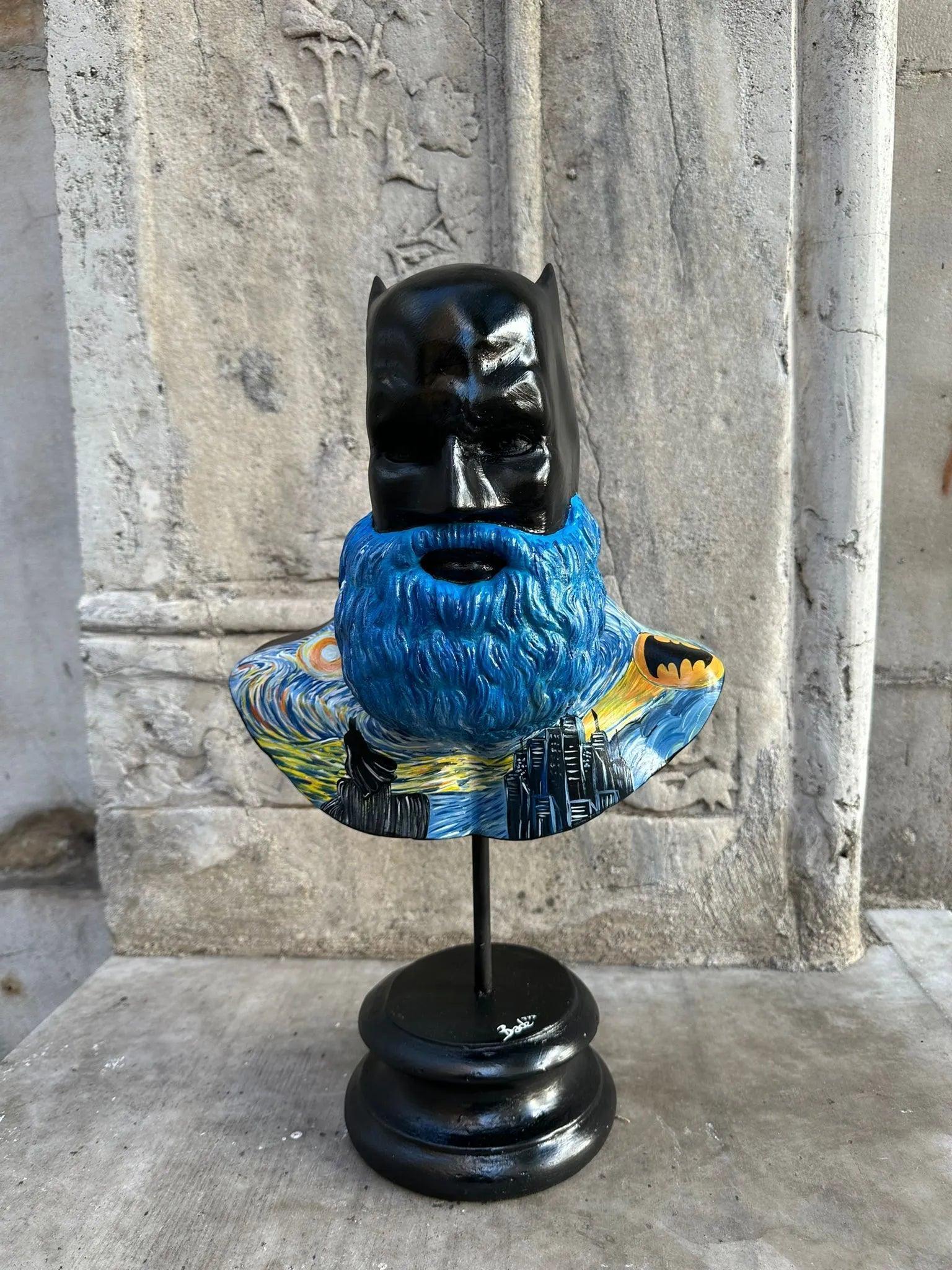 Design Batman & Hercules Starry Night Sculpture - vinterro