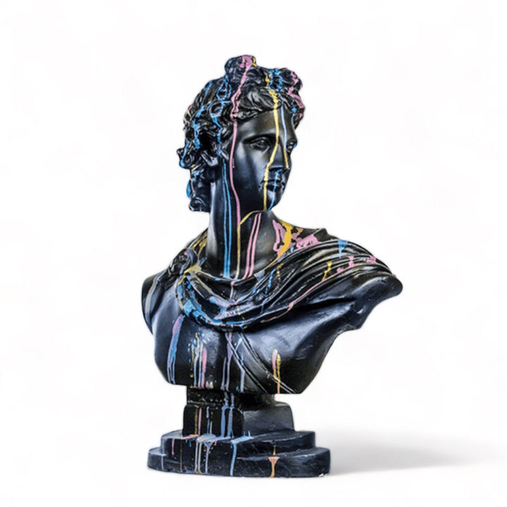 Design Black Colors Apollo Sculpture - vinterro