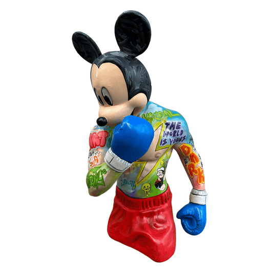 Design Boxer Mickey Pop Art Sculpture - vinterro