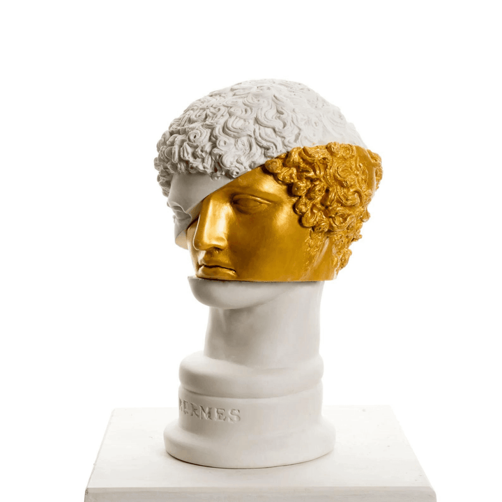 Design Gold Hermes Sculpture - vinterro