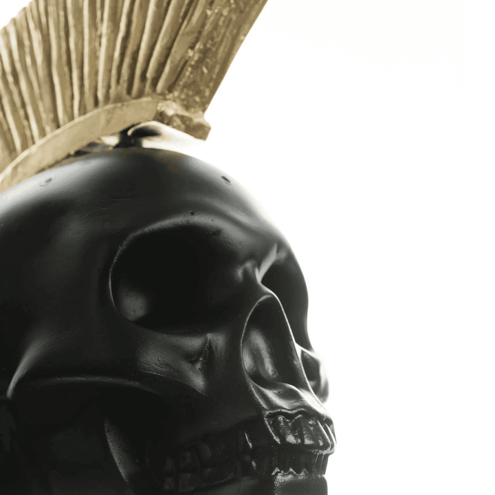 Design Gold Skull Sculpture - vinterro