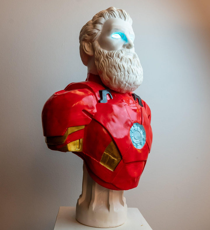 Design İronman & Hercules Pop Art Sculpture - vinterro
