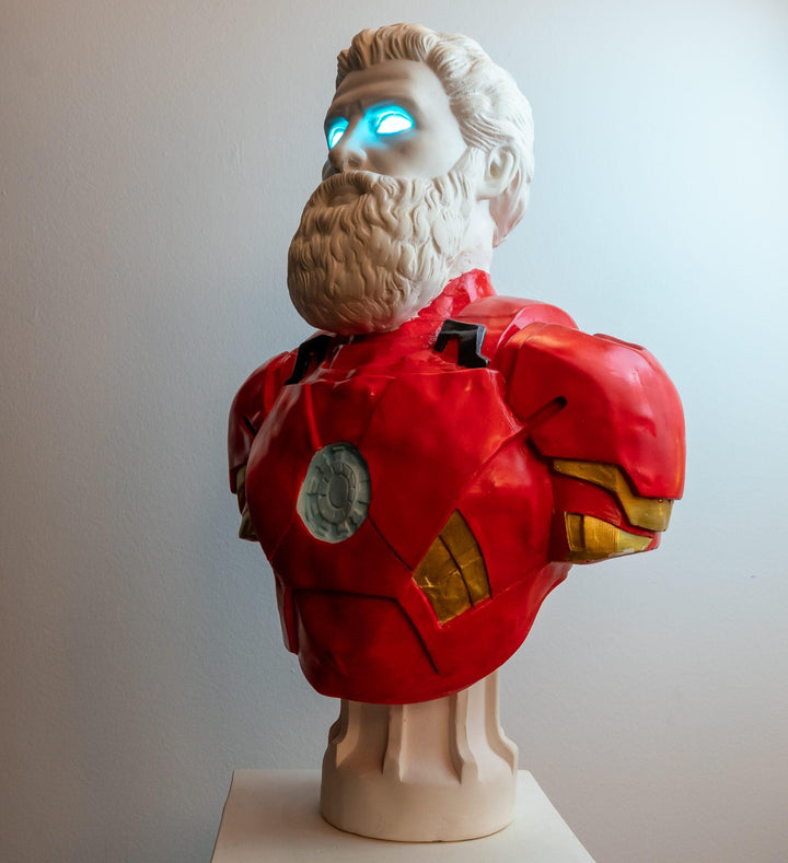Design İronman & Hercules Pop Art Sculpture - vinterro