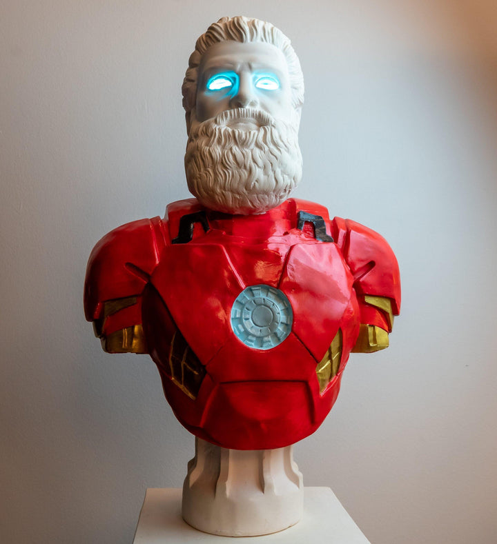 Design İronman & Hercules Pop Art Sculpture - vinterro