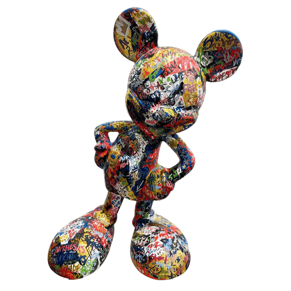 Design Mickey Basquiat Sculpture - vinterro
