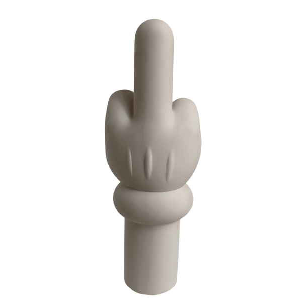 Design Mickey White Sculpture - vinterro