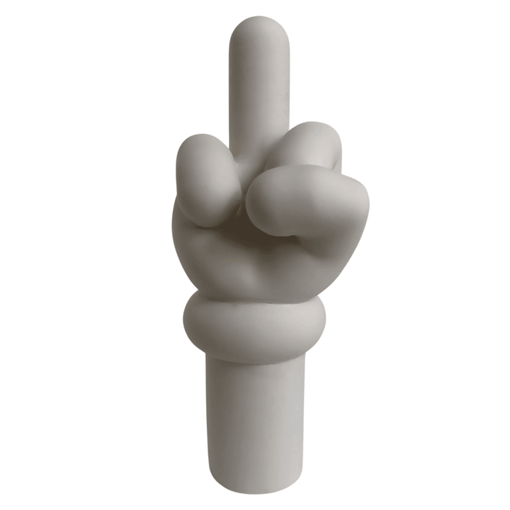 Design Mickey White Sculpture - vinterro