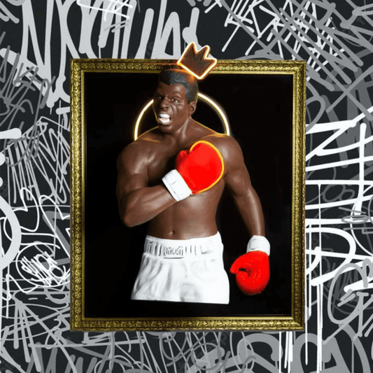 Design Muhammad Ali Painting - vinterro