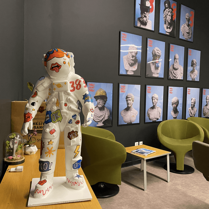 Design Pop Art Astronot - vinterro