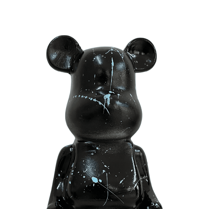 Desing Black Bear Sculpture - vinterro
