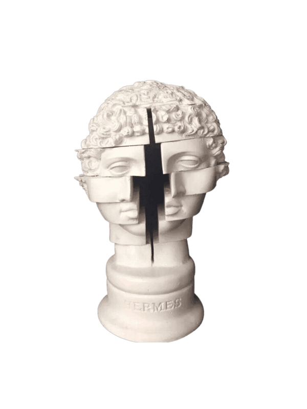 DESİNG HERMES BUST LEGO FACE - vinterro
